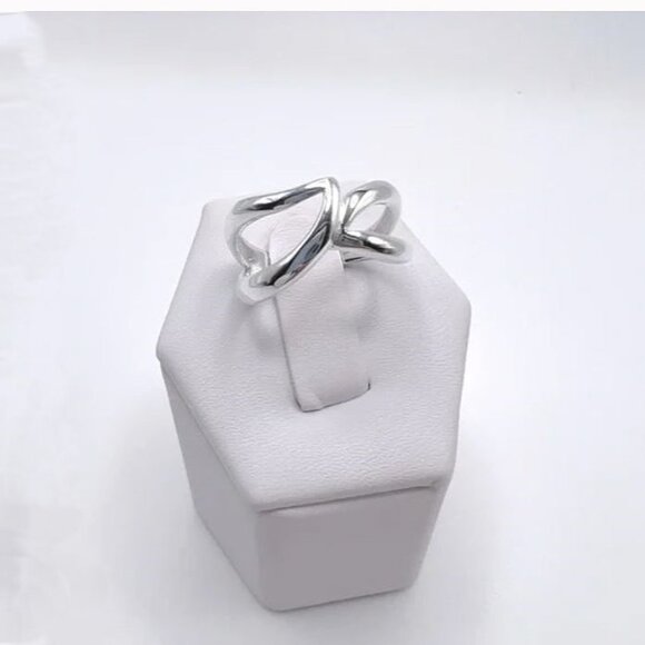 New 925 STERLING SILVER Abstract Ring Size 8 - Picture 5 of 6